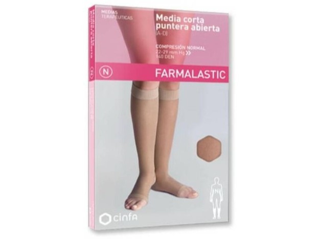 Farmalastic Media Larga Compresión Normal...