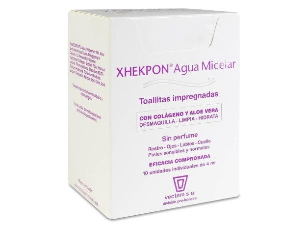 Xhekpon Toallitas Desmaquillantes Agua Micelar...
