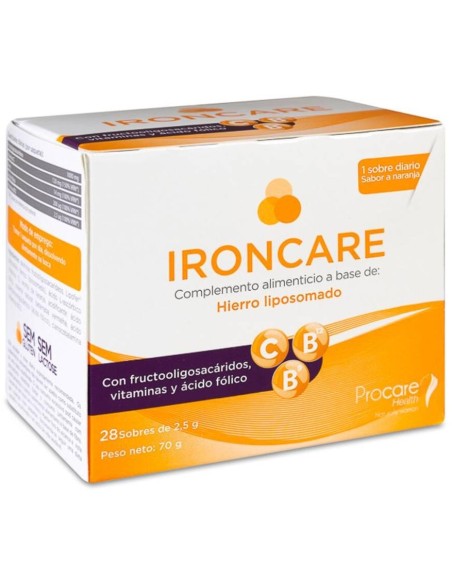 Procare Health Ironcare 28 Sobres 2.5G