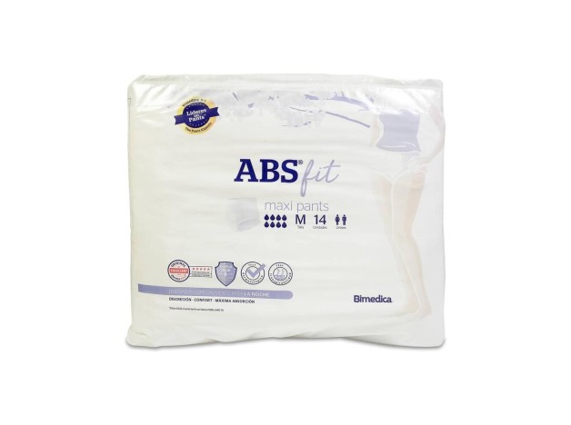 Abs Fit Maxi Pants Mediana, 14 Unidades