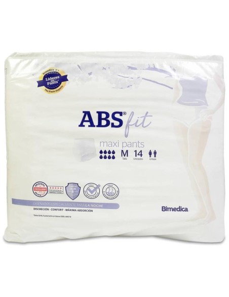 Abs Fit Maxi Pants Mediana, 14 Unidades