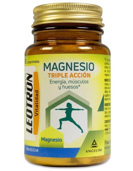 Leotron Magnesio, 60 Comprimidos