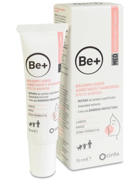 Be+ Med Bálsamo Labios Agrietados, 15 Ml