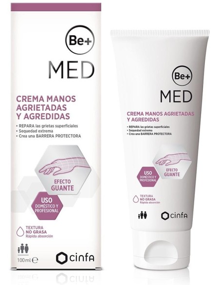Be+ Med Crema Manos Agrietadas 100Ml