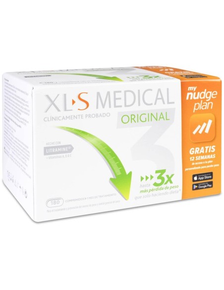 Xls Medical Original Captagrasas 180 Cápsulas