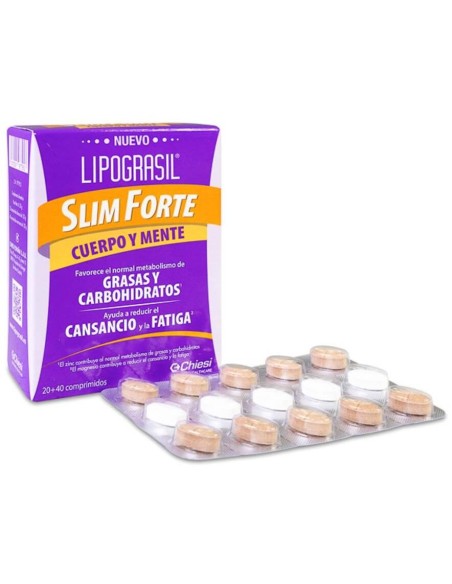 Chiesi Lipogasil Slim Forte 20 + 40 Comprimidos