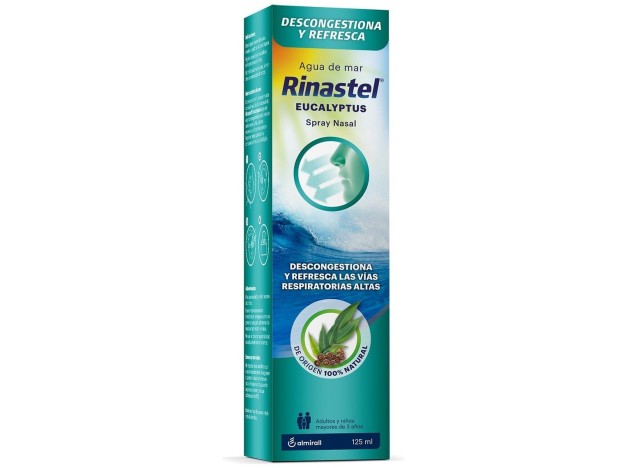 Rinastel Eucalyptus Spray Nasal Agua De Mar 125Ml