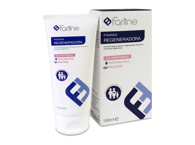 Farline Pomada Regeneradora 5% Panthenol, 100 Ml