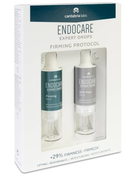 Endocare Expert Drops Firming Protocolo + Soft Peel, 2X 10 Ml