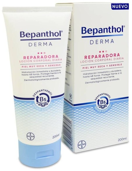 Bepanthol Derma Reparadora Loción Corporal Diaria 200Ml