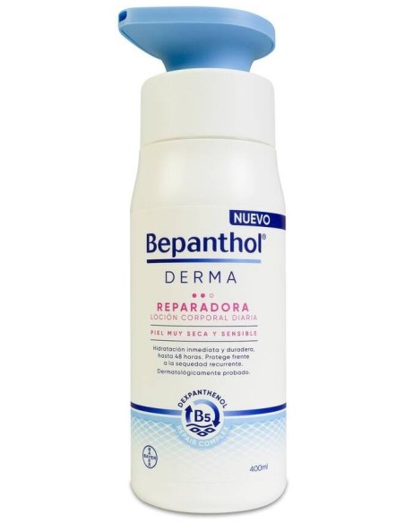 Bepanthol Derma Reparadora Loción Corporal Diaria 400Ml