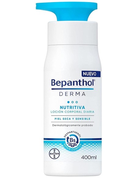 Bepanthol Derma Nutritiva Locion Corporal Diaria 400Ml