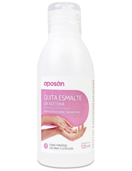 Aposán Quitaesmalte Sin Acetona, 125 Ml