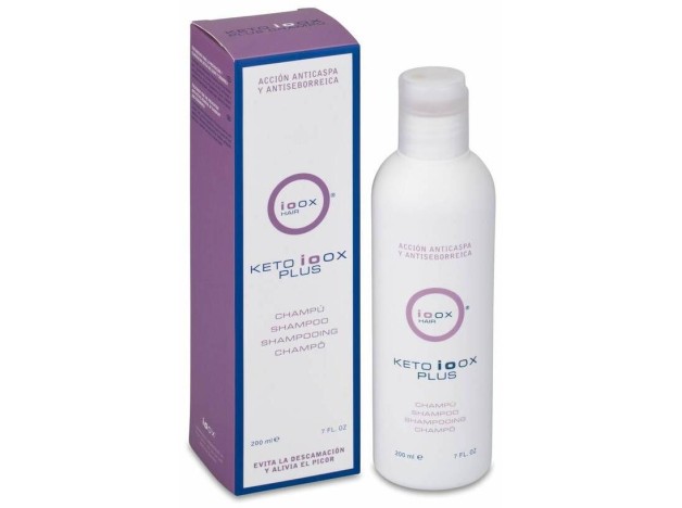 Ioox Hair Ketoioox Plus Champú Anticaspa, 200 Ml