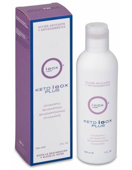 Ioox Hair Ketoioox Plus Champú Anticaspa, 200 Ml