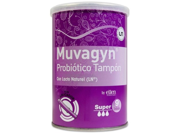 Muvagyn Probiótico Tampón Aplicador Super, 9...