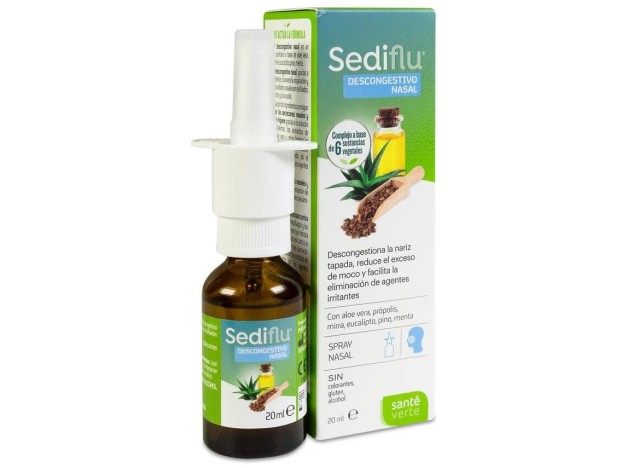 Santé Verte Sediflu Descongestivo Nasal, 20 Ml