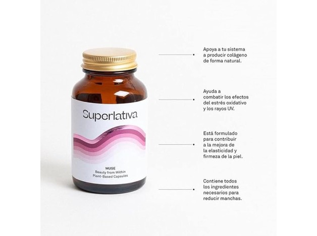Superlativa Muse Colágeno 3 x 60 cápsulas ¡Triplo!
