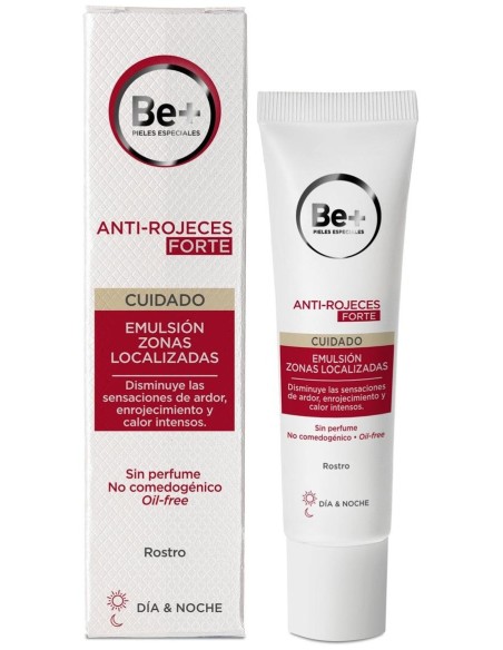 Be+ Med Rojeces Control Emulsión Hidratante Protectora Forte, 30 Ml