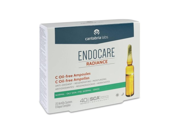 Endocare Radiance C Oil Free, 10 Ampollas X 2 Ml