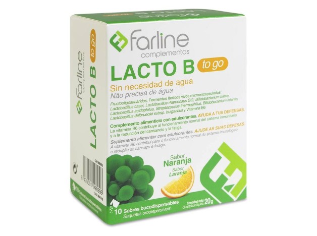 Farline Lacto B To Go, 10 Sobres