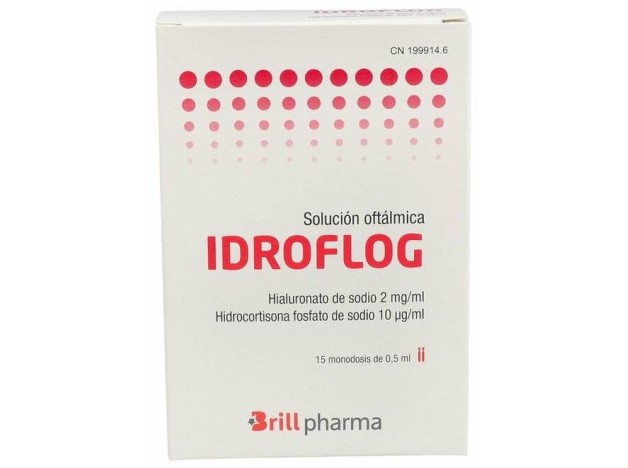 Brill Pharma Idroflog Solución Oftálmica, 0,5...