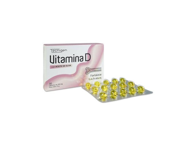 Tecnimede Tecnigen Otc Vitamina D, 30 Cápsulas