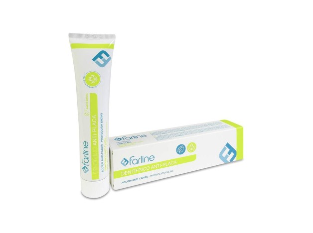 Farline Dentífrico Antiplaca Menta Y Aloe Vera,...