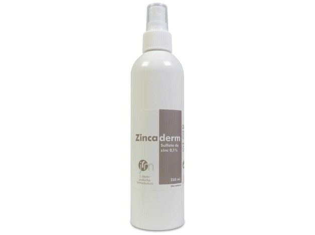 Zincaderm 0,1% Sulfato De Zinc, 250 Ml