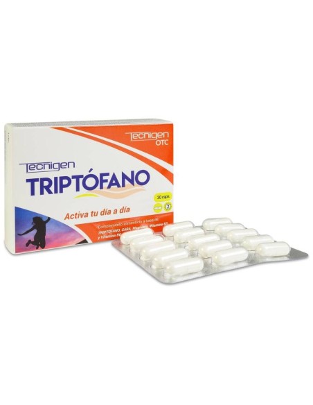 Tecnigen Triptófano, 30 Cápsulas Blíster