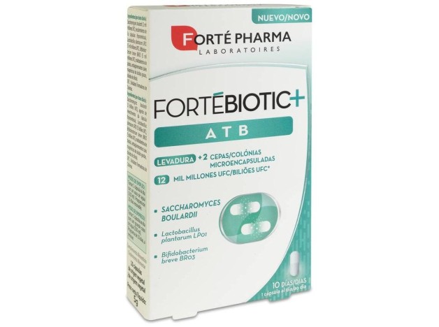 Forté Pharma Fortebiotic+ Atb, 10 Cápsulas