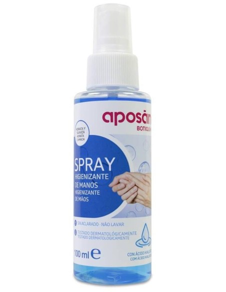 Aposán Spray Hidroalcohólico Con Ácido Hialurónico, 100 Ml