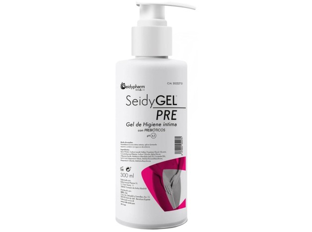 Seidygel Pre Gel De Higiene Íntima, 300 Ml