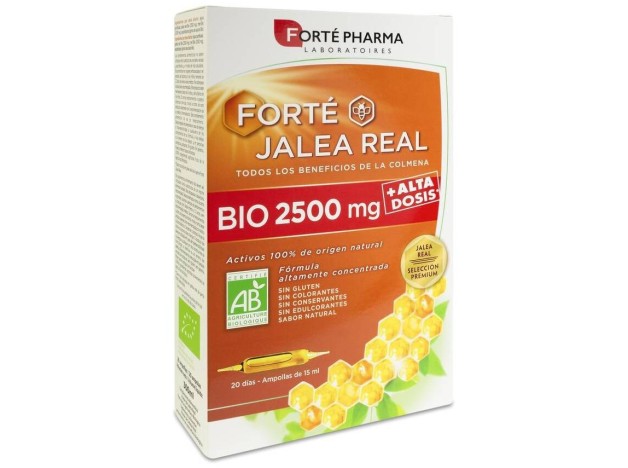 Forté Jalea Real Bio 2500 Mg Ampollas 20 X 15 Ml