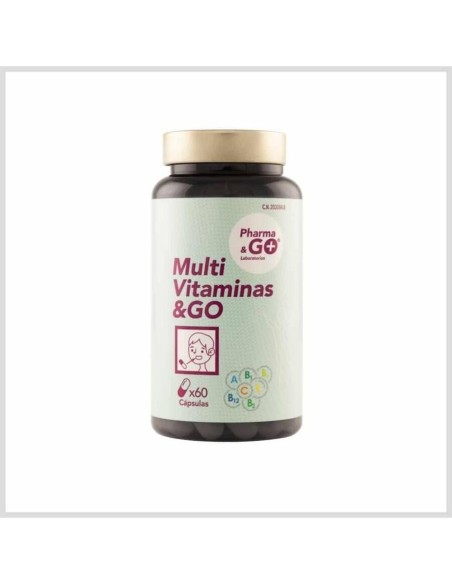 Multivitaminas %26 Go, 60 Cápsulas