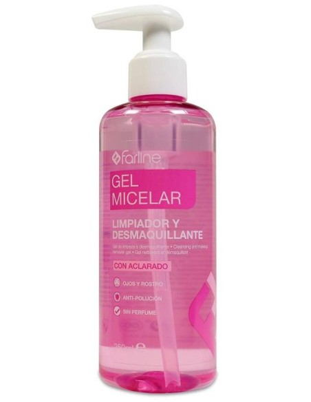 Farline Gel Micelar Para Limpieza Facial, 250 Ml