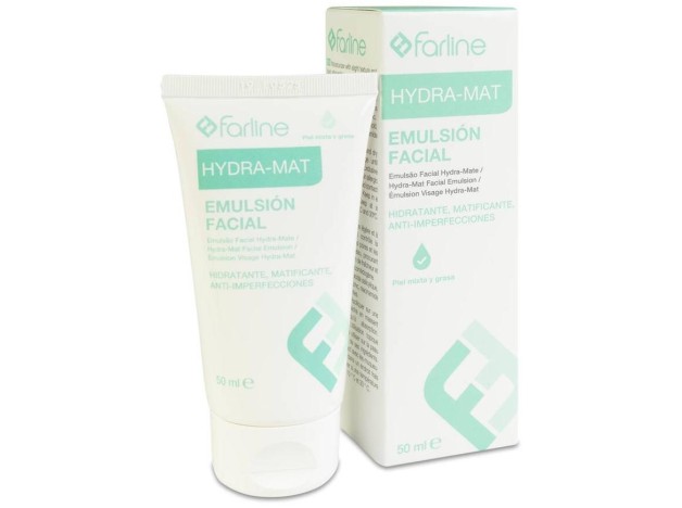 Farline Hydra-Mat Emulsión Facial, 50 Ml