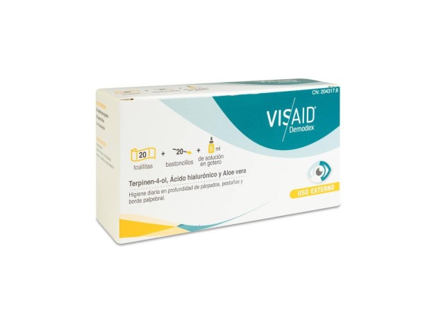 Vasaid Dermodex Tratamiento Ocular, 3 Uds