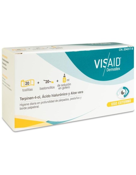 Vasaid Dermodex Tratamiento Ocular, 3 Uds
