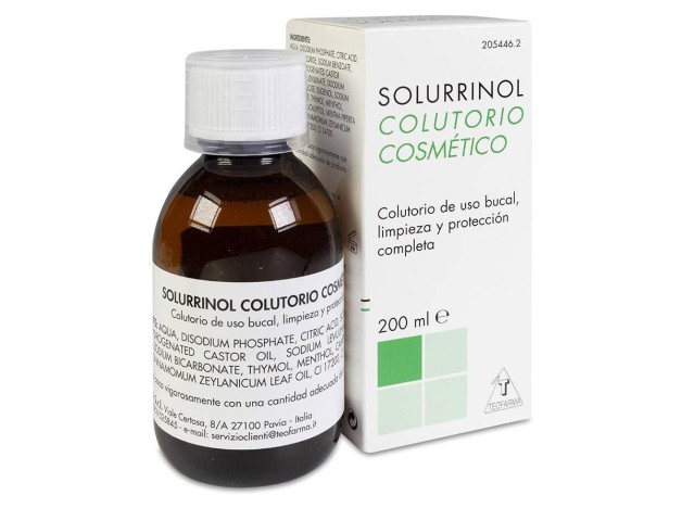 Teofarma Solurrinol Colutorio Cosmético 200Ml