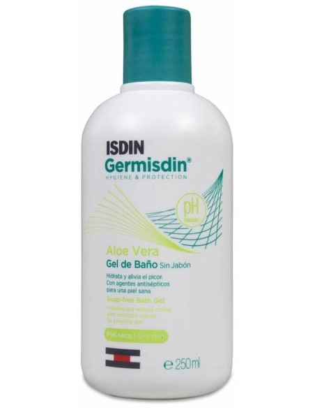 Isdin Germisdin Aloe Vera Higiene Corporal Piel Seca, 250 Ml