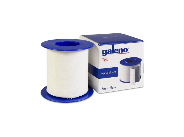 Galeno Esparadrapo Tela Blanco 5 M X 5 Cm, 1...