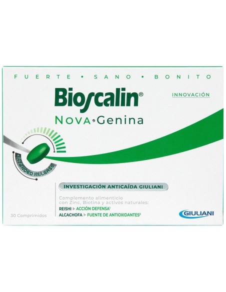 Bioscalin Nova Genina Complemento Alimenticio Anticaída, 30 Comprimidos
