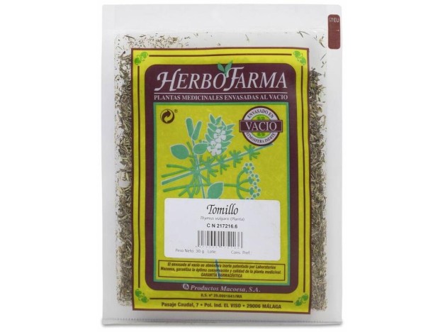 Macoesa Tomillo Herbofarma 20Gr
