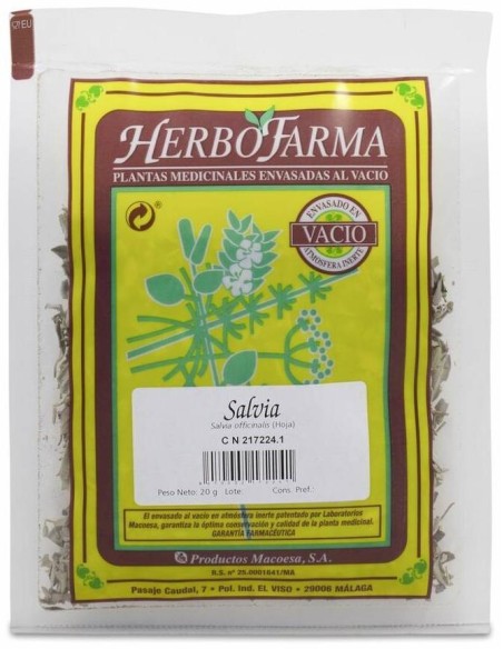 Salvia Herbofarma Al Vacio  20G