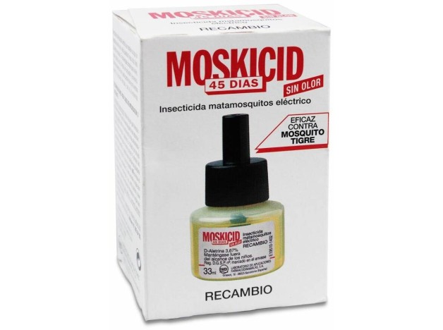 Moskicid Recambio Insecticida, 45 Días, 1 Ud