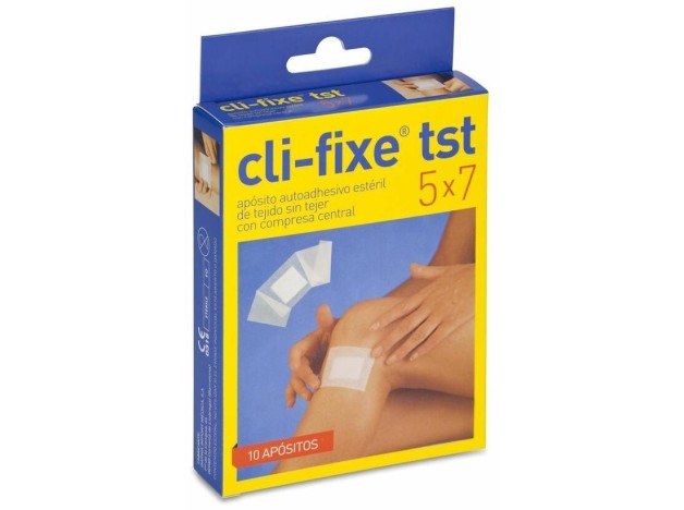 Cli-Fixe Tst Apósito Estéril 5 Cm X 7 Cm, 10...