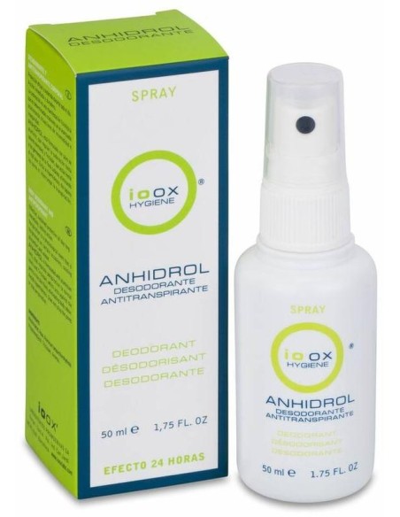 Ioox Hygiene Anhidrol Desodorante Antitranspirante Spray, 50 Ml