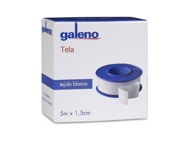 Galeno Esparadrapo Tejido Blanco 5 M X 1,5 Cm,...