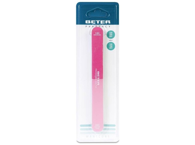 Beter Lima De Uñas Fibra Vidrio 4 Caras 17_5Cm 1Ud